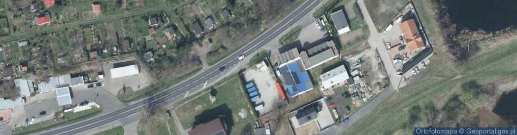 Zdjęcie satelitarne Główna ul.