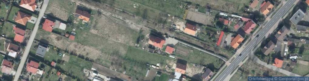Zdjęcie satelitarne Główna ul.