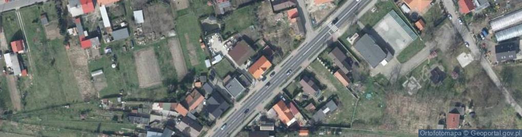Zdjęcie satelitarne Główna ul.