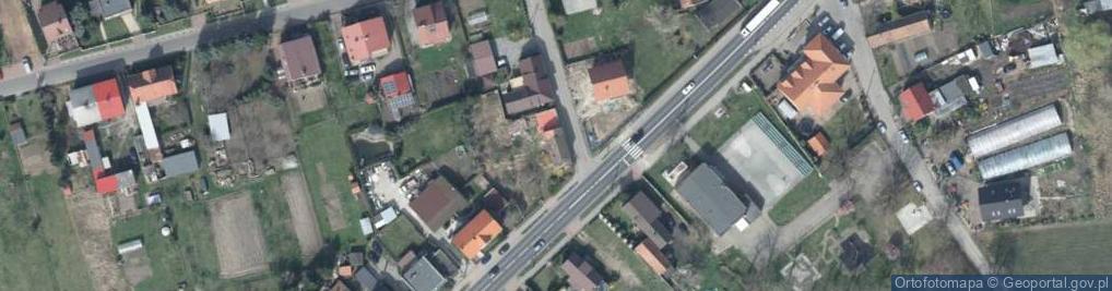 Zdjęcie satelitarne Główna ul.