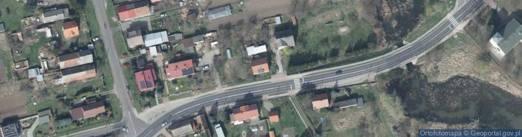 Zdjęcie satelitarne Główna ul.