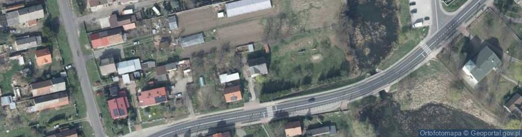 Zdjęcie satelitarne Główna ul.