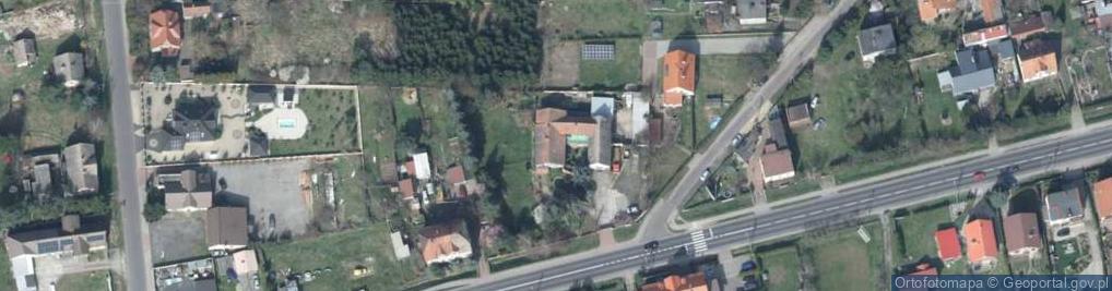 Zdjęcie satelitarne Główna ul.