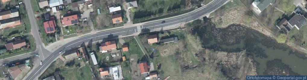 Zdjęcie satelitarne Główna ul.