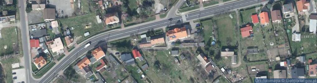 Zdjęcie satelitarne Główna ul.