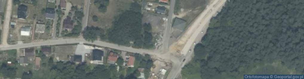 Zdjęcie satelitarne Główna ul.