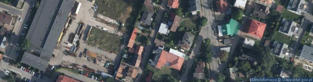 Zdjęcie satelitarne Gliniana ul.