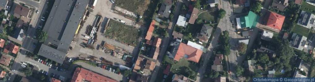 Zdjęcie satelitarne Gliniana ul.