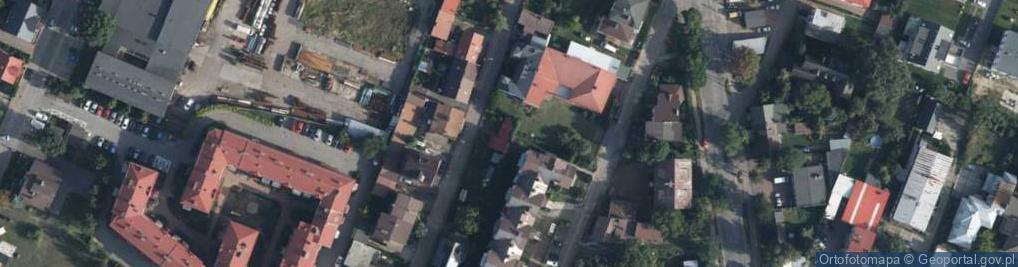 Zdjęcie satelitarne Gliniana ul.