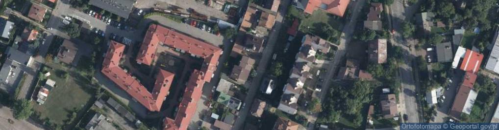 Zdjęcie satelitarne Gliniana ul.