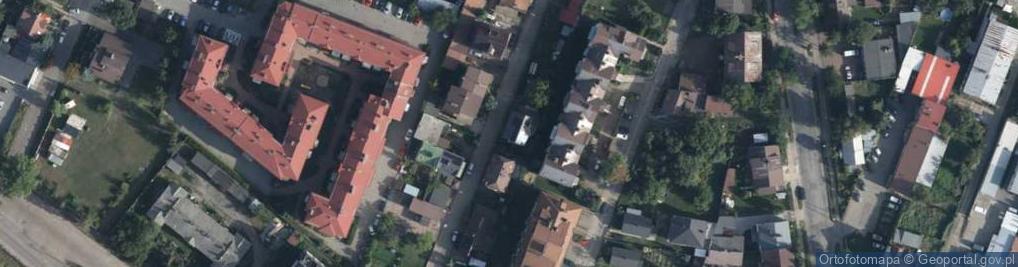Zdjęcie satelitarne Gliniana ul.