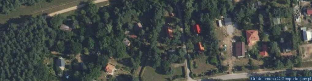 Zdjęcie satelitarne Główna ul.