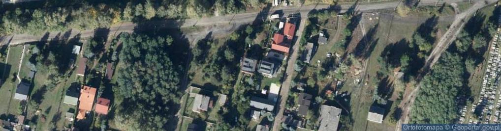 Zdjęcie satelitarne Głogowa ul.