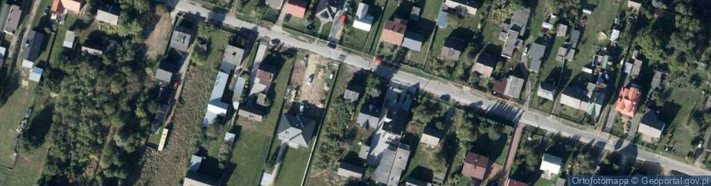 Zdjęcie satelitarne Główna ul.