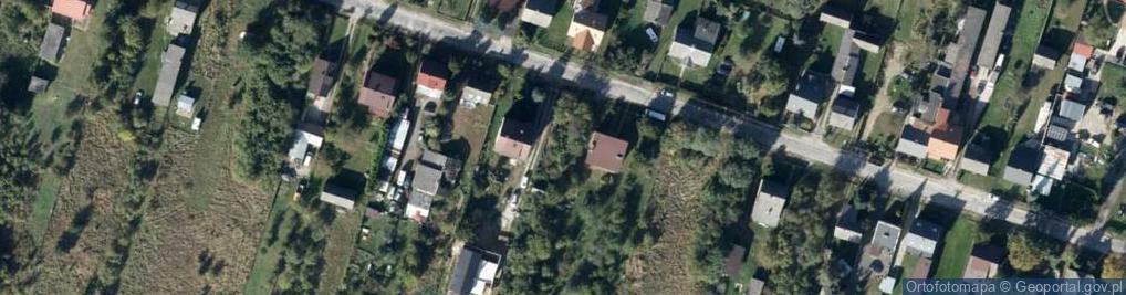 Zdjęcie satelitarne Główna ul.