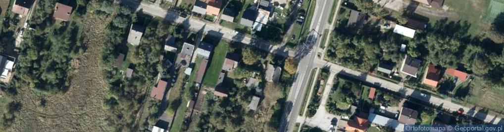 Zdjęcie satelitarne Główna ul.