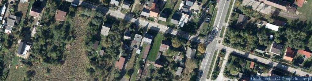 Zdjęcie satelitarne Główna ul.