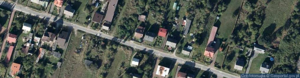 Zdjęcie satelitarne Główna ul.