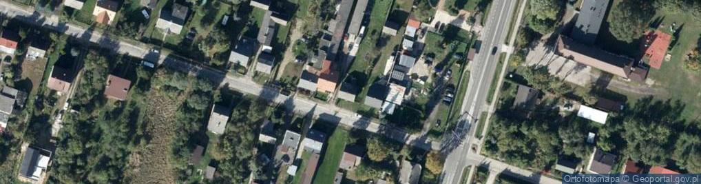 Zdjęcie satelitarne Główna ul.