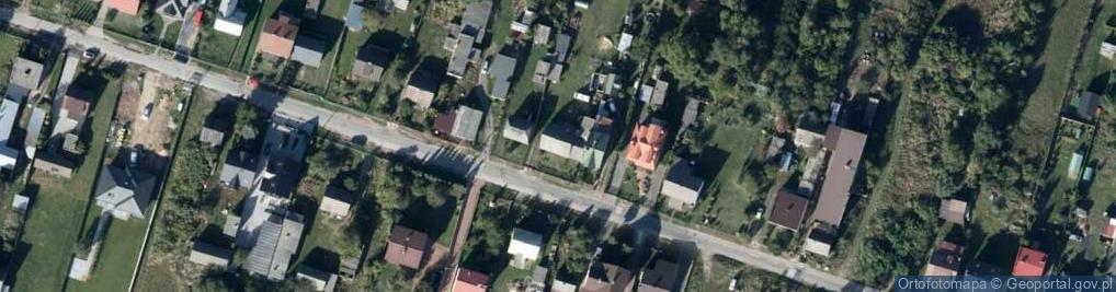 Zdjęcie satelitarne Główna ul.