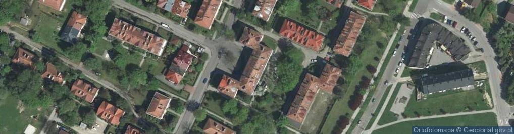 Zdjęcie satelitarne Głowackiego Aleksandra ul.