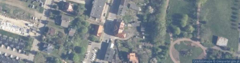 Zdjęcie satelitarne Główna ul.
