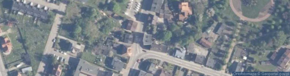 Zdjęcie satelitarne Główna ul.