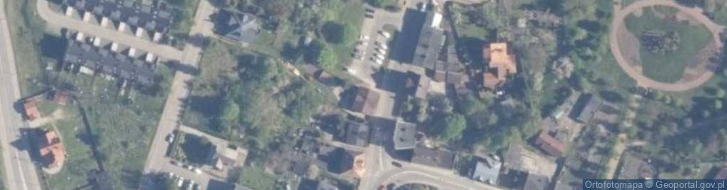 Zdjęcie satelitarne Główna ul.