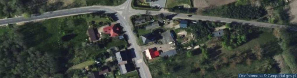 Zdjęcie satelitarne Główna ul.
