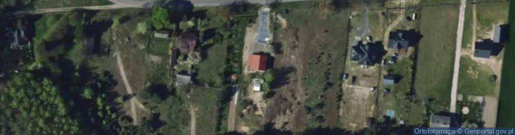 Zdjęcie satelitarne Główna ul.