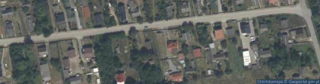 Zdjęcie satelitarne Główna ul.
