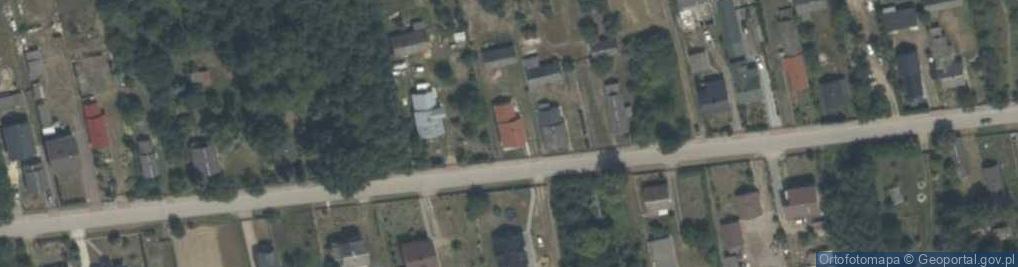 Zdjęcie satelitarne Główna ul.