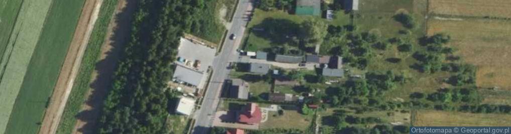 Zdjęcie satelitarne Główna ul.