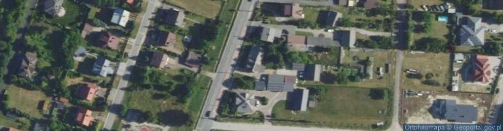Zdjęcie satelitarne Główna ul.
