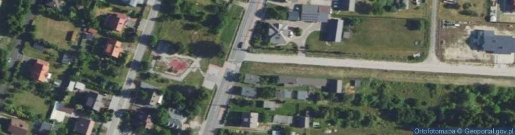 Zdjęcie satelitarne Główna ul.