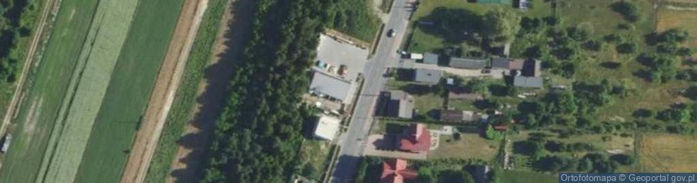 Zdjęcie satelitarne Główna ul.