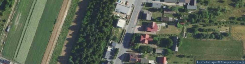 Zdjęcie satelitarne Główna ul.