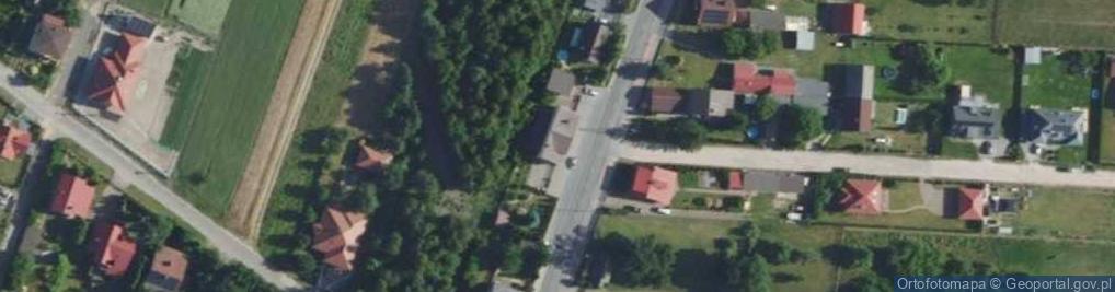 Zdjęcie satelitarne Główna ul.