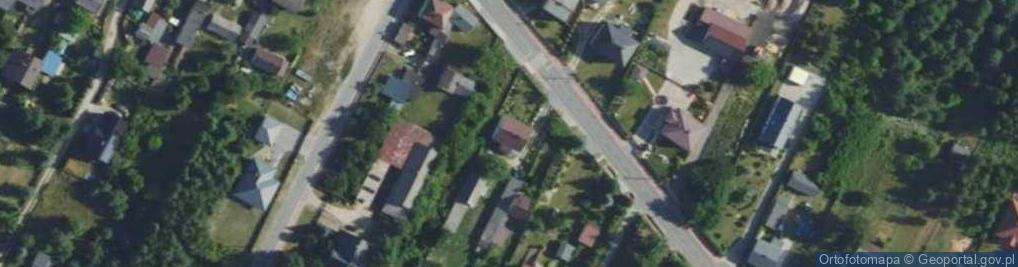 Zdjęcie satelitarne Główna ul.