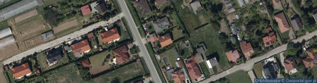 Zdjęcie satelitarne Główna ul.