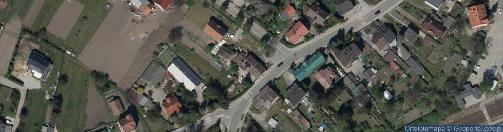 Zdjęcie satelitarne Główna ul.