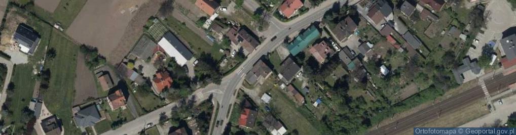 Zdjęcie satelitarne Główna ul.