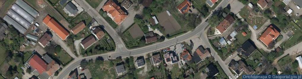 Zdjęcie satelitarne Główna ul.
