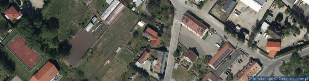 Zdjęcie satelitarne Główna ul.
