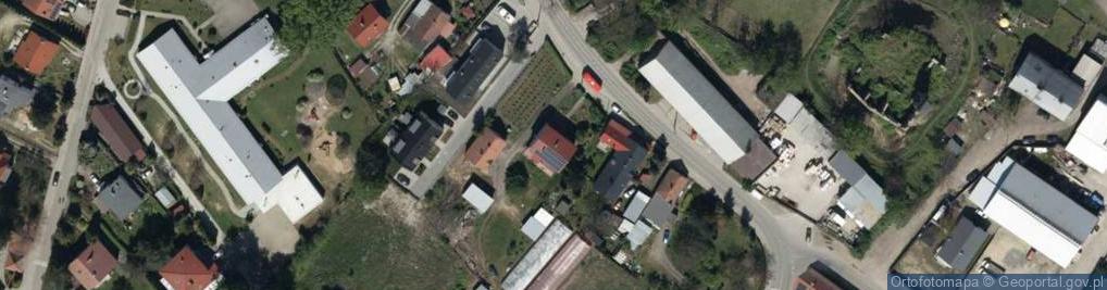 Zdjęcie satelitarne Główna ul.