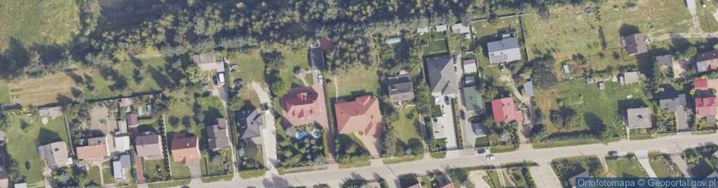 Zdjęcie satelitarne Główna ul.