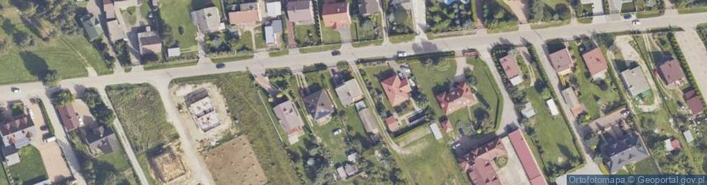 Zdjęcie satelitarne Główna ul.