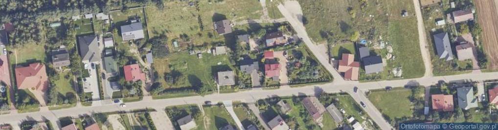 Zdjęcie satelitarne Główna ul.
