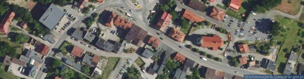 Zdjęcie satelitarne Gliwicka ul.