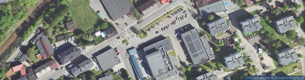 Zdjęcie satelitarne Główna ul.